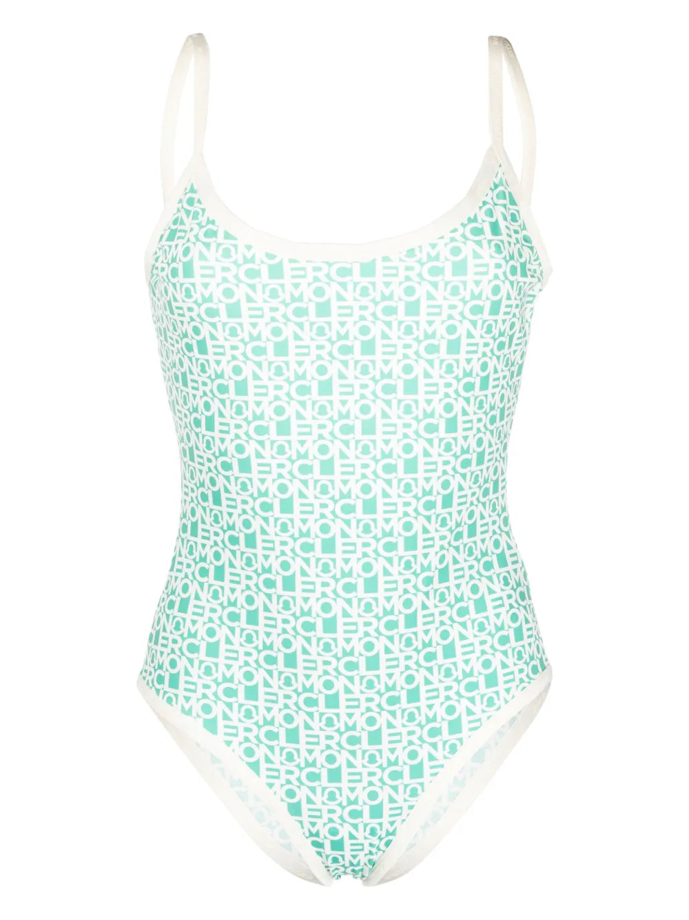 All-Over Logo-Print Swimsuit