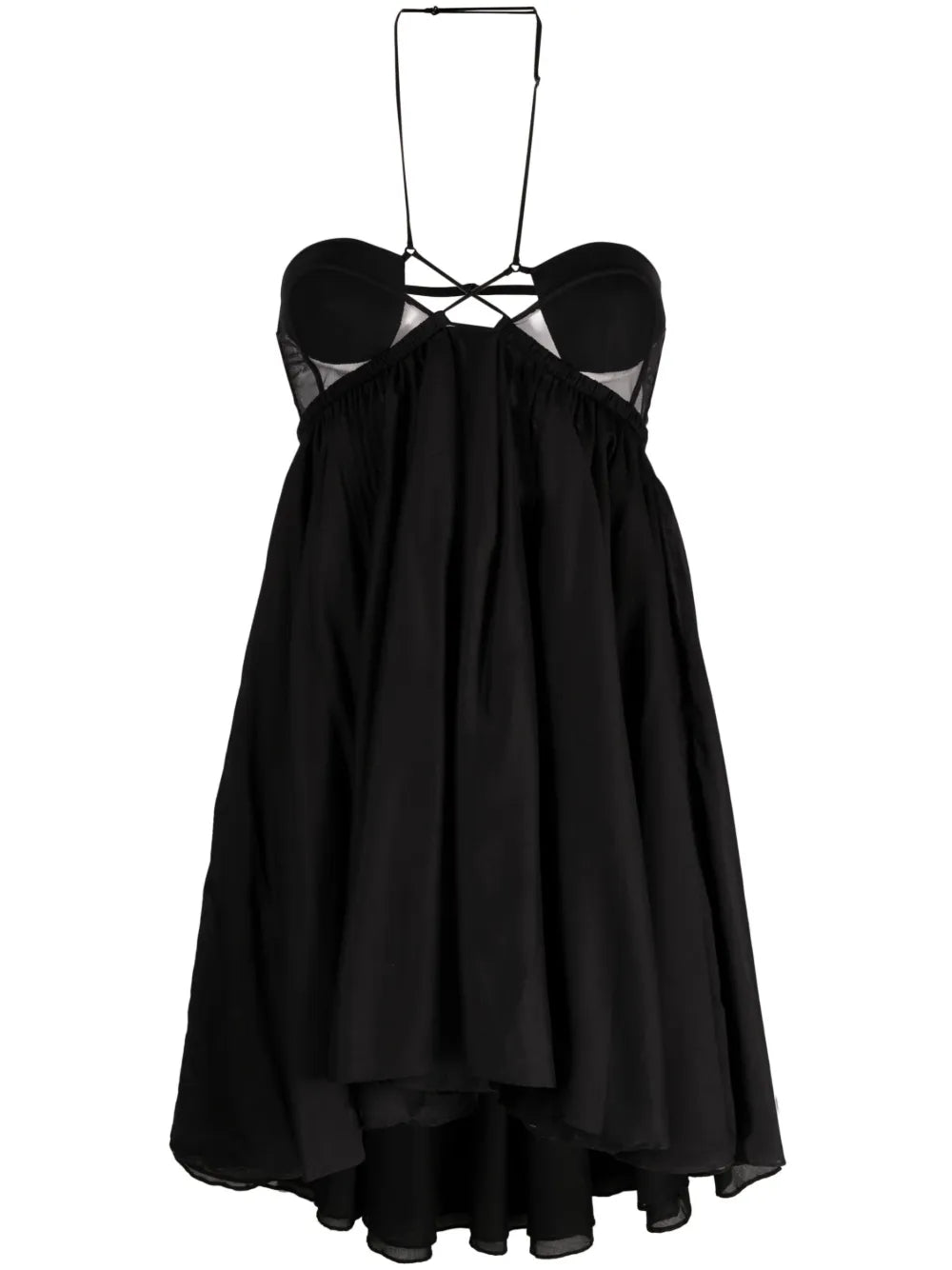 Halterneck Cut-Out Minidress