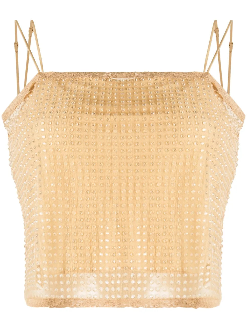 Crystal-Embellished Top