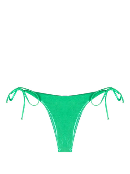 Logo-Patch Side-Tie Bikini Bottoms