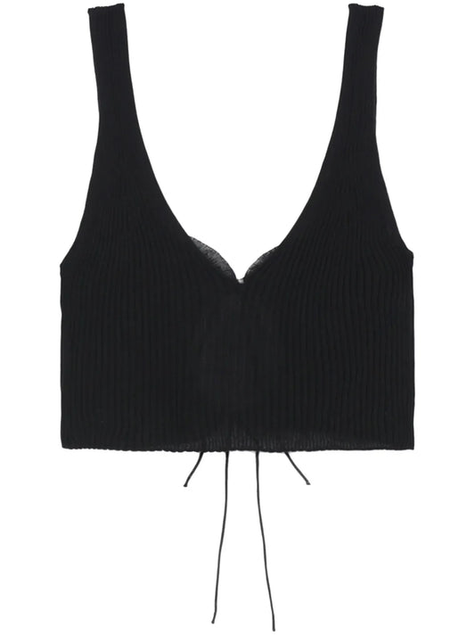 Ribbed Crop Top