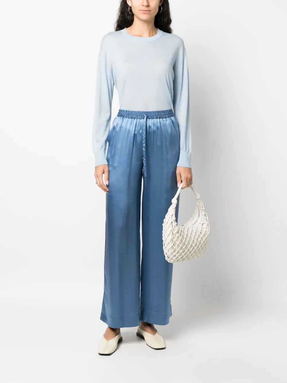 Maglia Round-Neck Fine-Ribbed Jumper