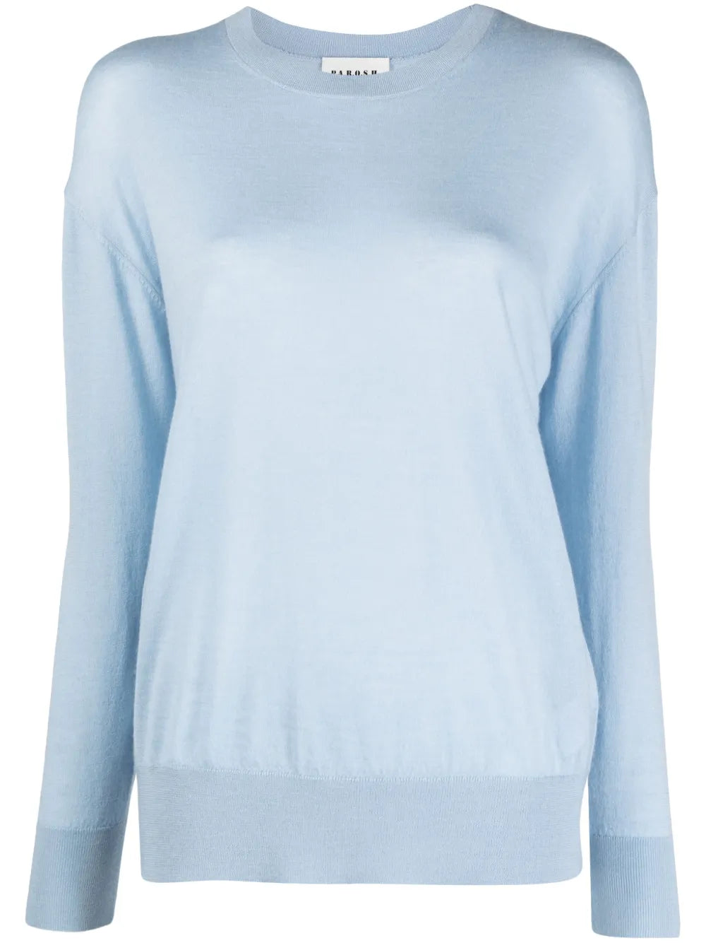 Maglia Round-Neck Fine-Ribbed Jumper