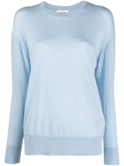 Maglia Round-Neck Fine-Ribbed Jumper