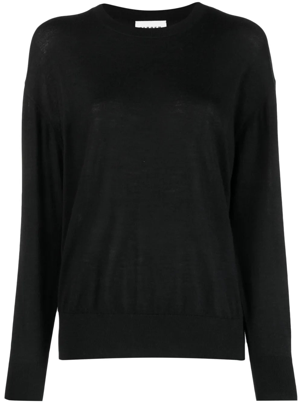Maglia Round-Neck Fine-Ribbed Jumper