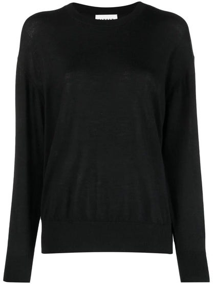 Maglia Round-Neck Fine-Ribbed Jumper