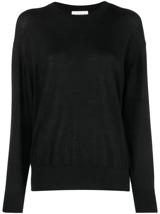 Maglia Round-Neck Fine-Ribbed Jumper