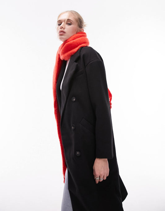 Double Breasted Long Coat