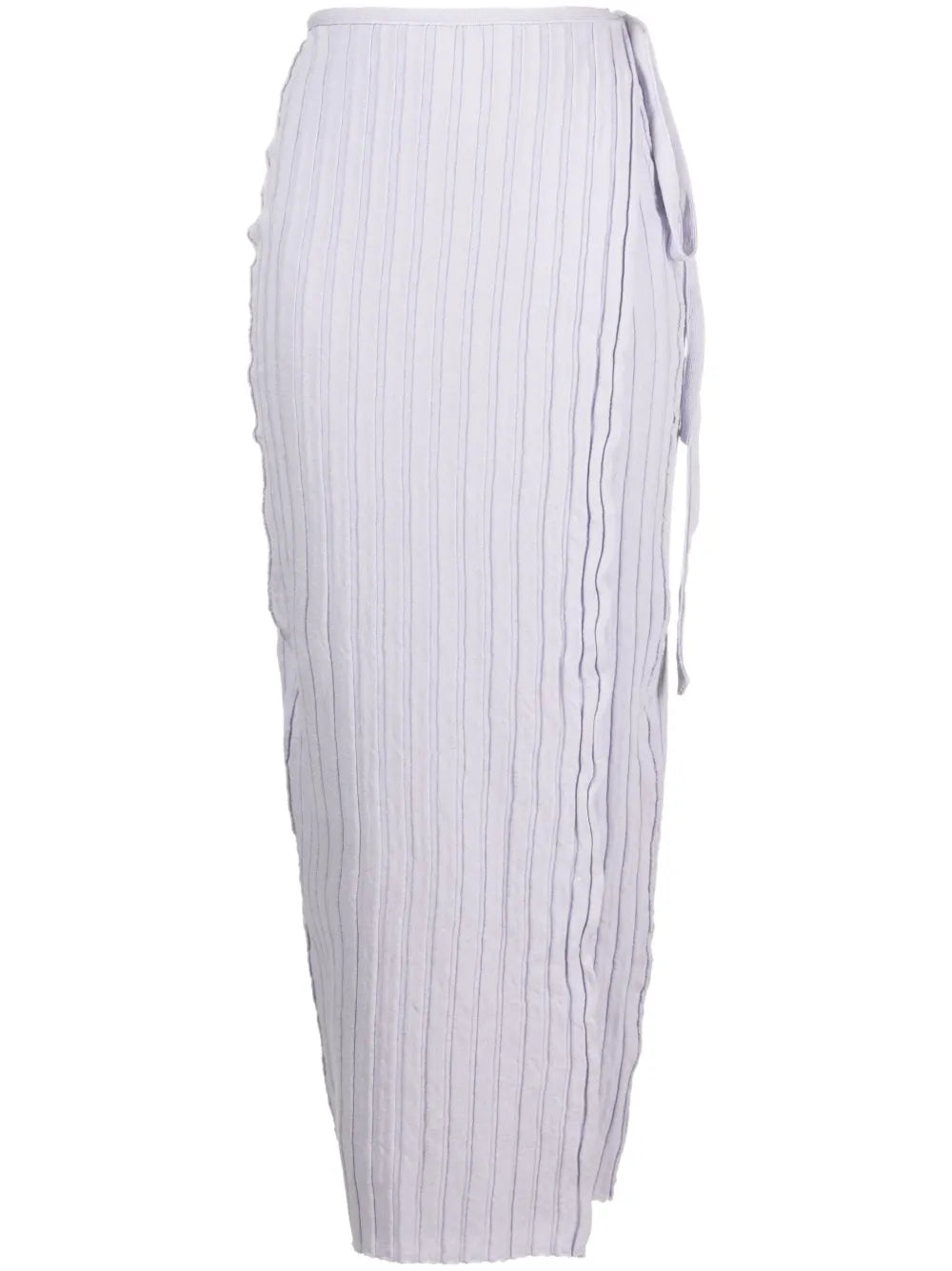 Chu Wrap-Design Knitted Skirt