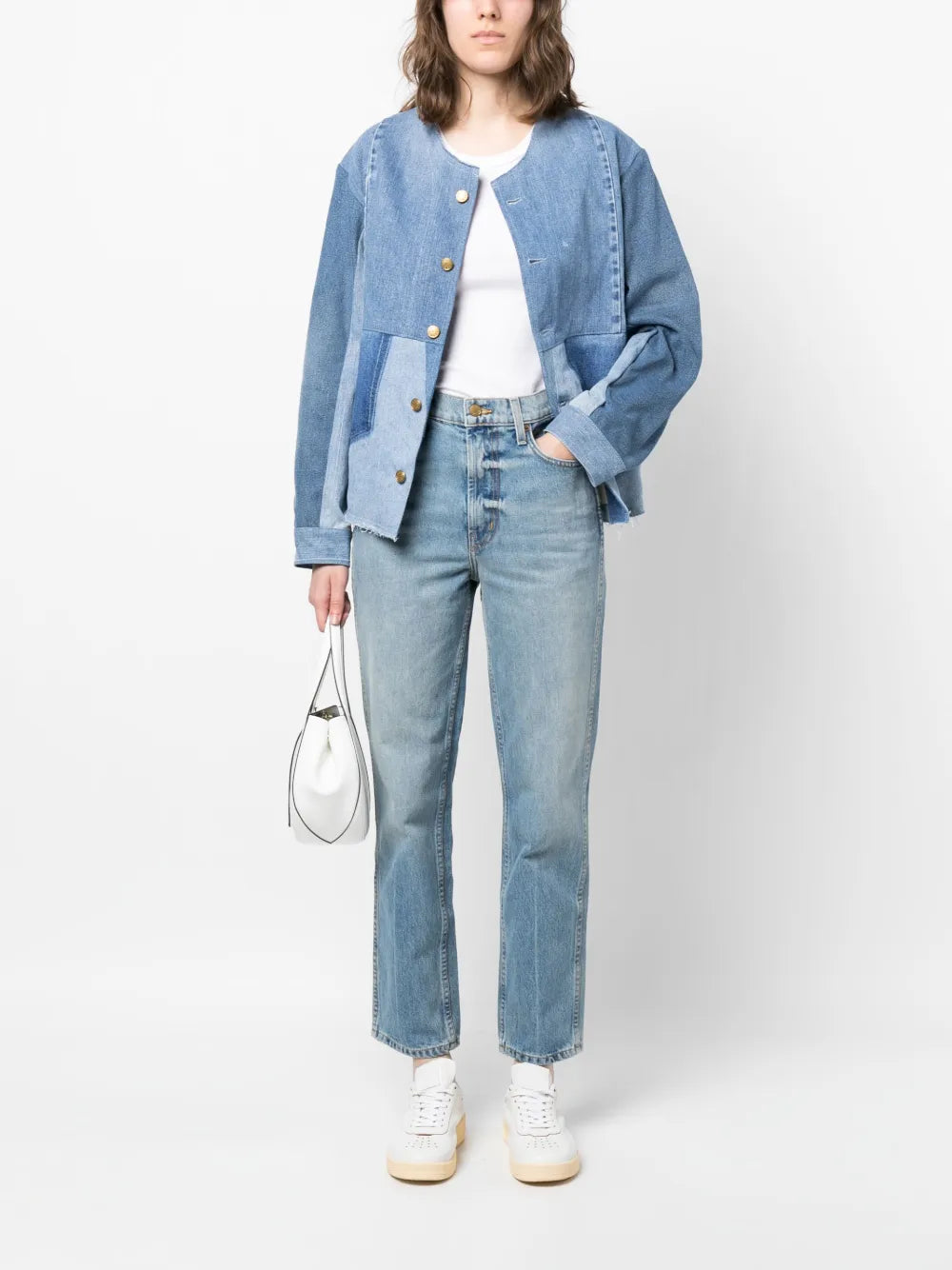 Lou Patchwork Denim Jacket