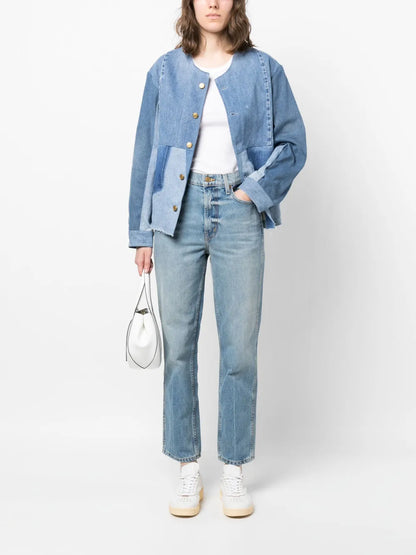Lou Patchwork Denim Jacket