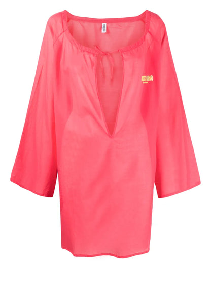 Logo-Print Shift Dress