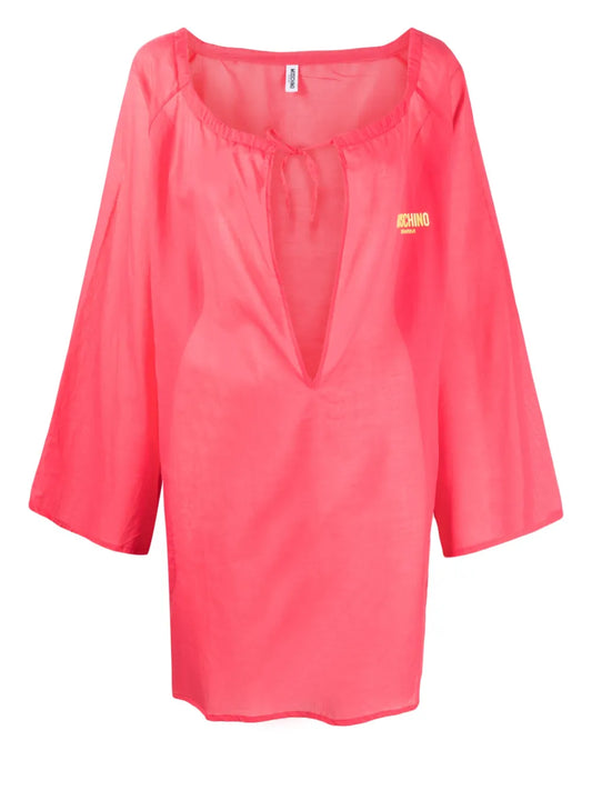 Logo-Print Shift Dress