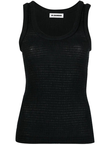 Shirred Tank Top
