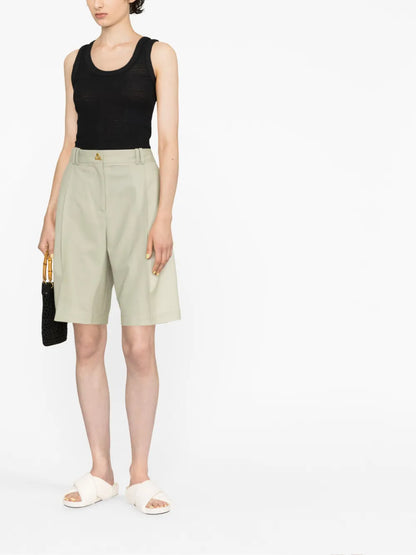 Shirred Tank Top
