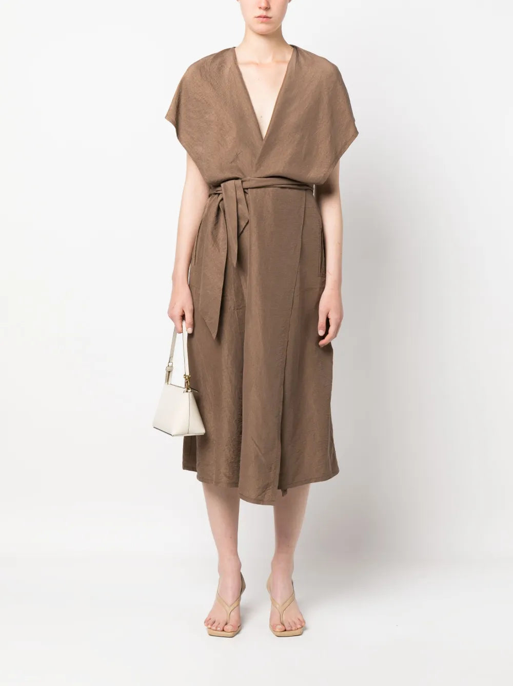 Short-Sleeve Silk Gilet