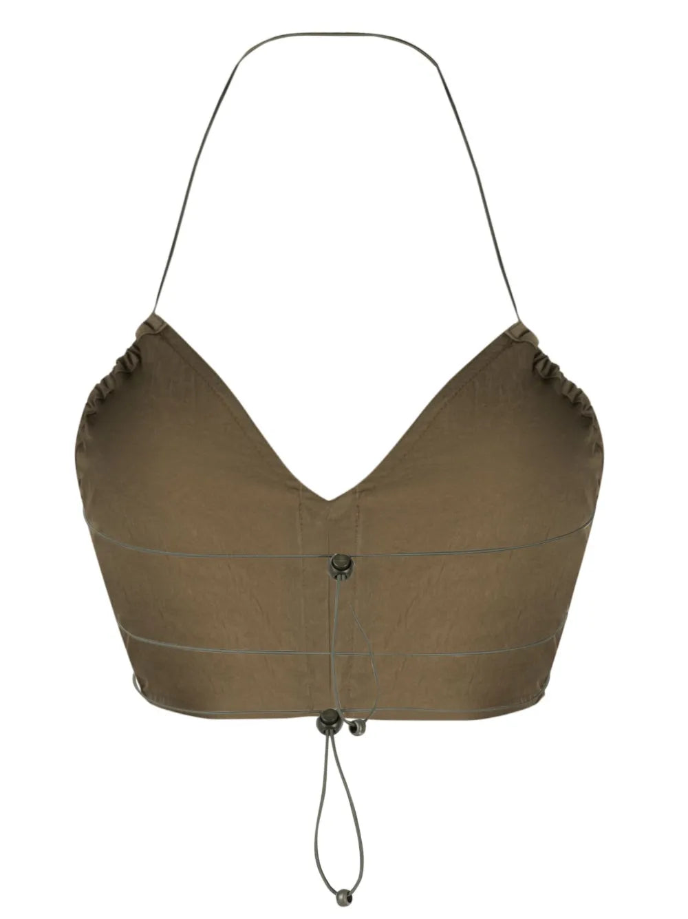 Drawstring Strap Bra Top