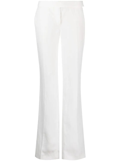 Low-Rise Tailored Trousers