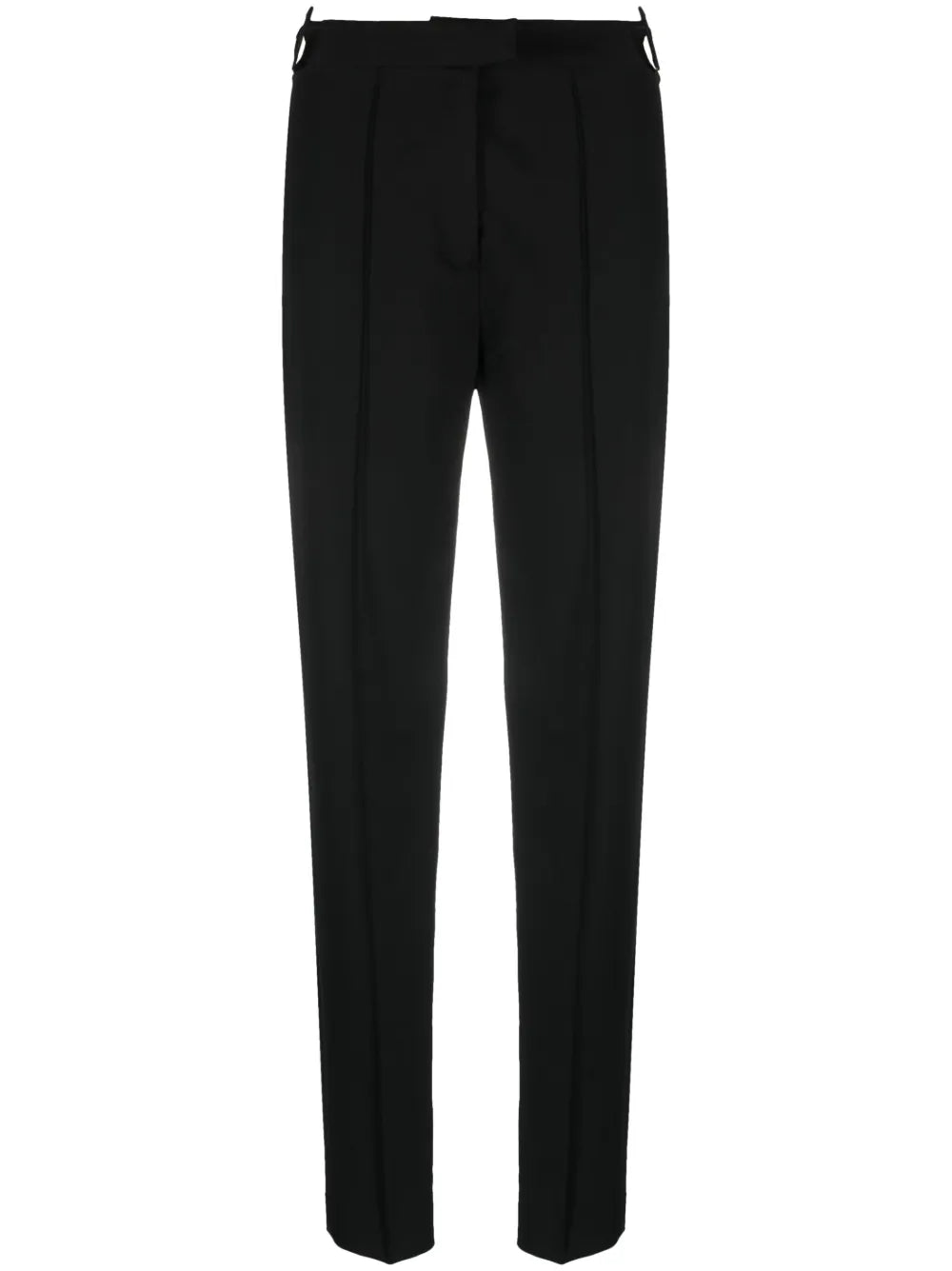 Cut-Out Detailing Slim-Fit Trousers