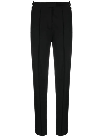 Cut-Out Detailing Slim-Fit Trousers