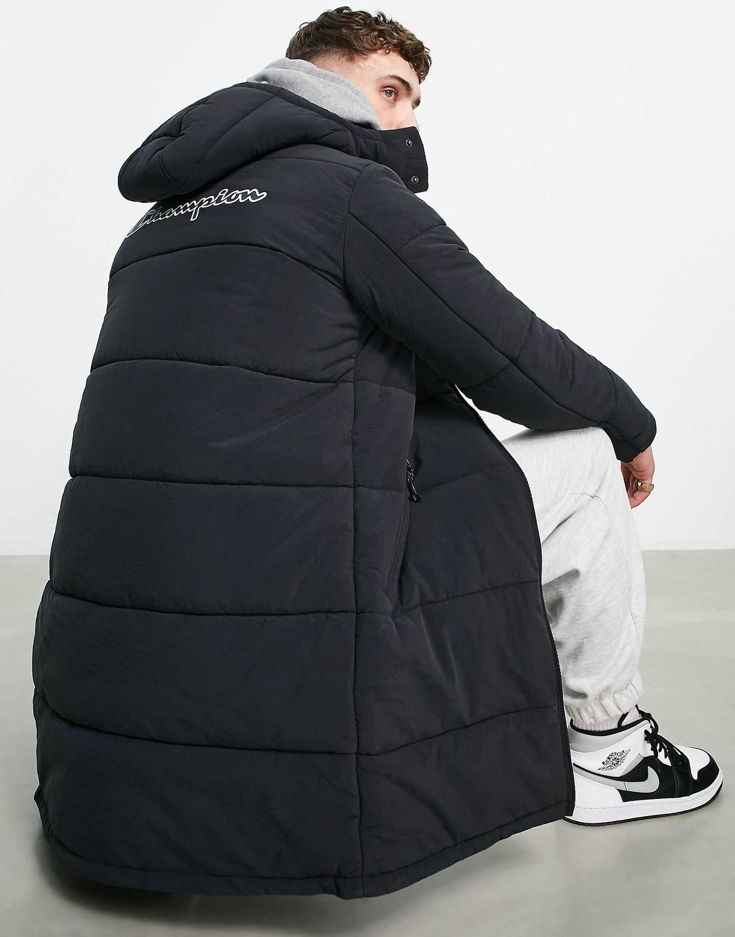 Longline Puffer Coat
