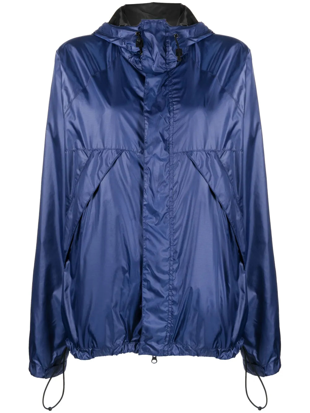 Drawstring-Hood Windbreaker