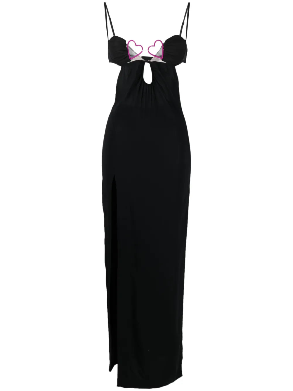 Bustier-Neck Sleeveless Gown