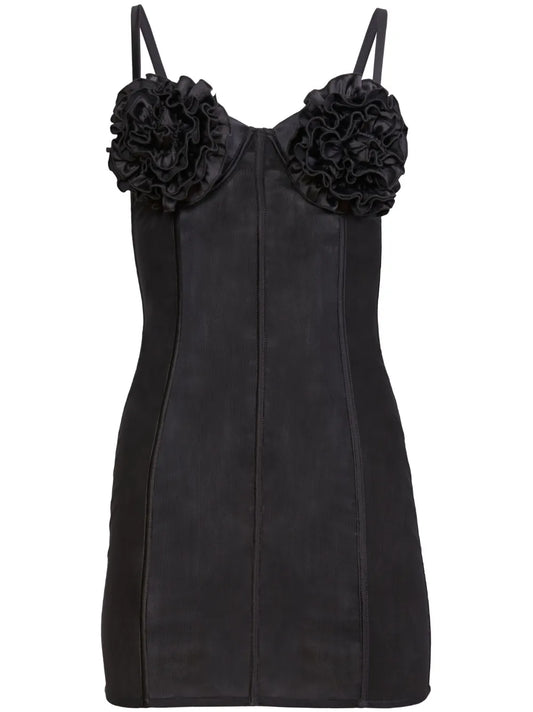 Rose Cup Mini Dress