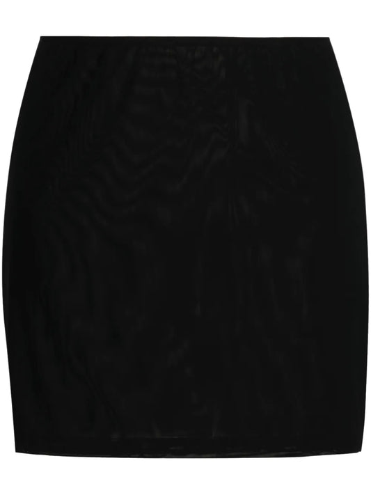 Mesh Mini Skirt