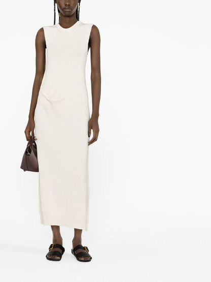 Fine-Knit Maxi Dress