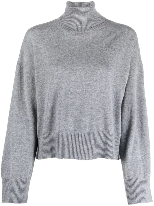 Roll-Neck Cashmere Sweater