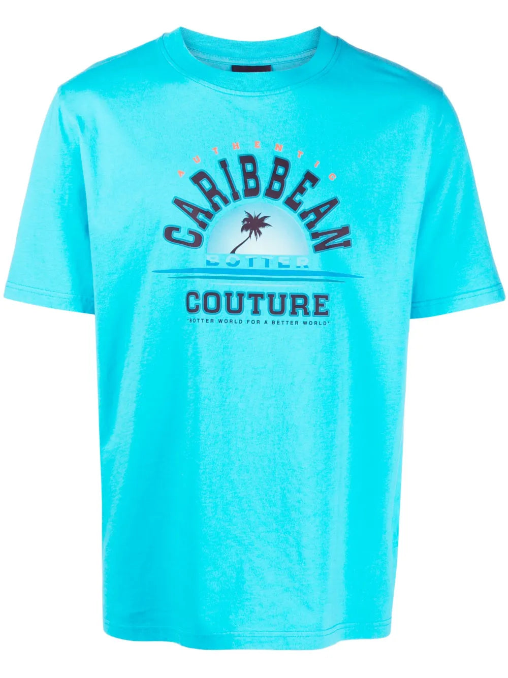 Slogan-Print Organic Cotton T-Shirt
