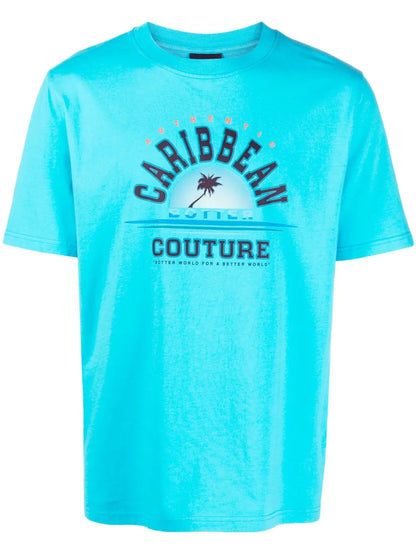 Slogan-Print Organic Cotton T-Shirt