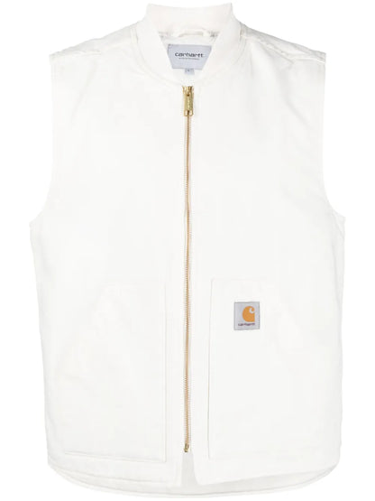 Logo-Patch Organic Cotton Gilet