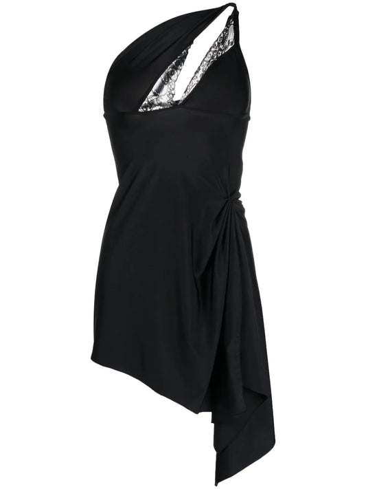 Asymmetric Mini Dress