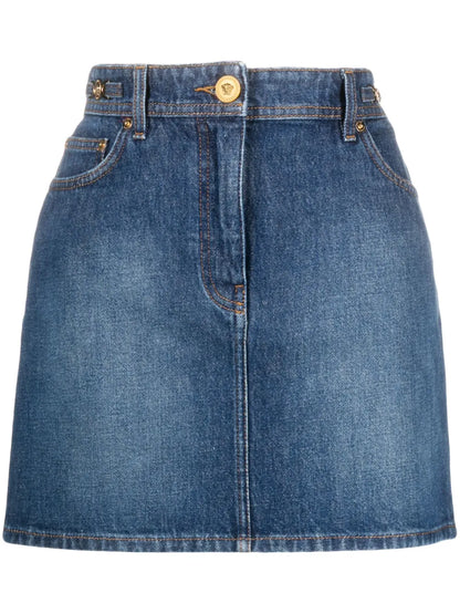 Medusa '95 Denim Miniskirt