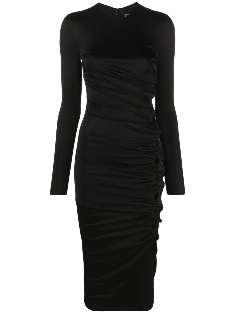 Cut-Out Midi Dress