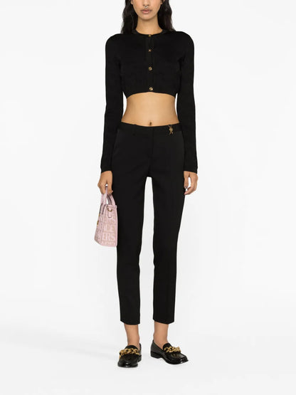 La Greca Cropped Cardigan