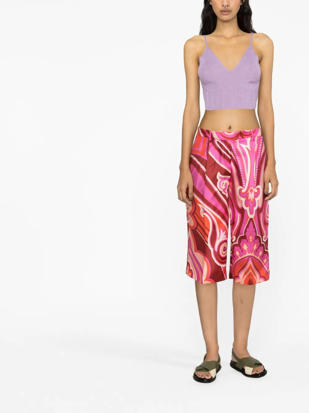 All-Over Graphic-Print Shorts