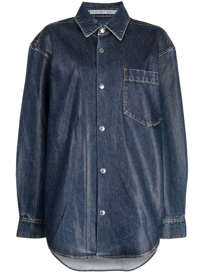 Coated Denim Jacket