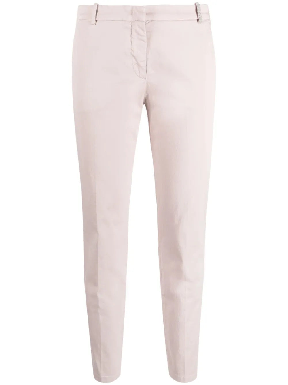 Mid-Rise Cropped Trousers