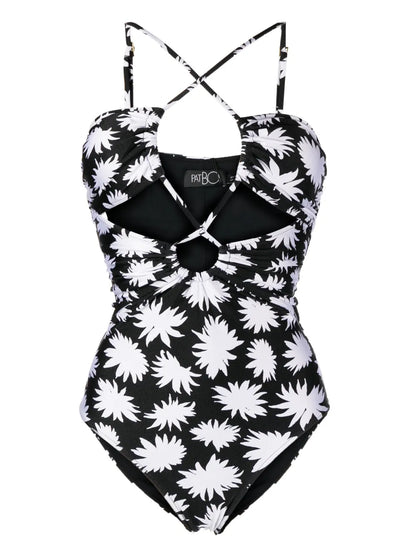 Dahlia Floral-Print Swimsuit