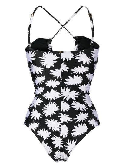 Dahlia Floral-Print Swimsuit