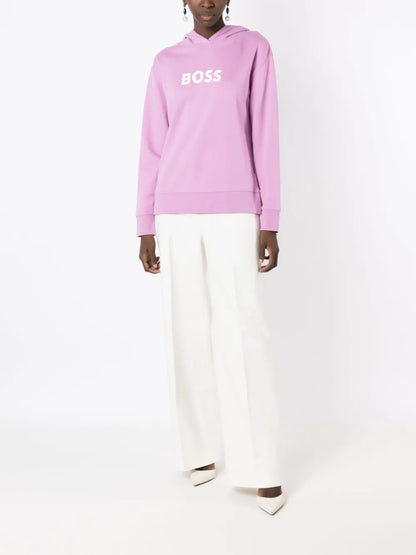 Logo-Print Cotton Hoodie