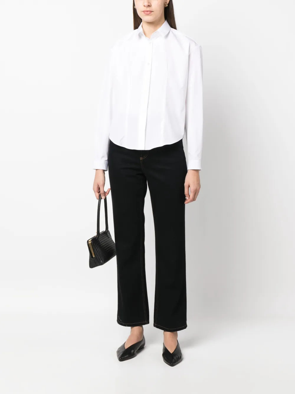 Long-Sleeve Cotton Shirt