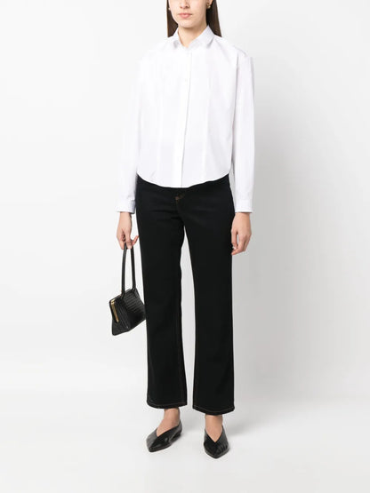 Long-Sleeve Cotton Shirt