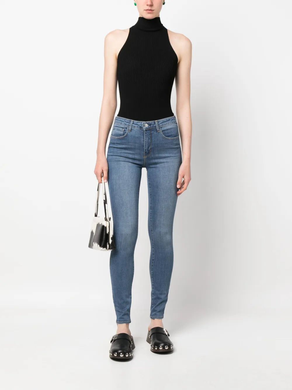 High-Rise Skinny Jeans