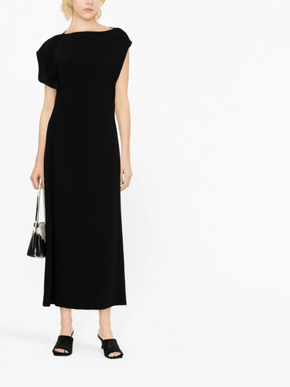 Blathine Asymmetric Midi Dress