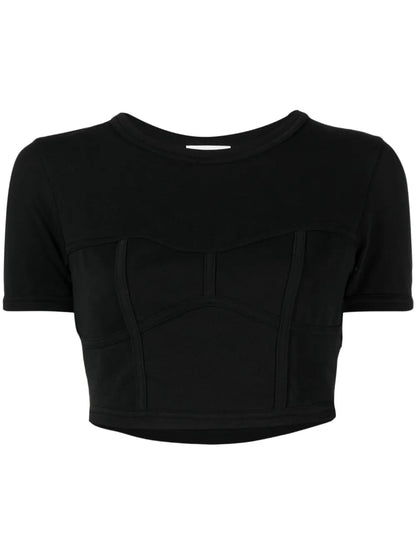 Wren Round-Neck Cropped T-Shirt