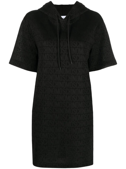 Logo-Print Mini Dress